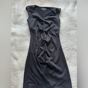 Nicole by Nicole Miller Black Midi Dress